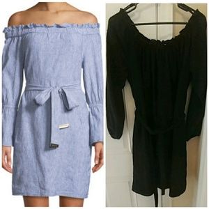 ❄SALE❄Michael Kors off shoulder shift dress